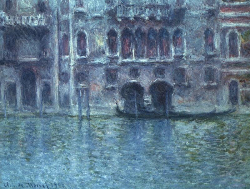 Claude Monet Palazzo da Mula at Venice